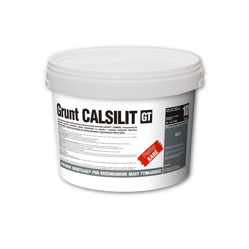 Calsilit GT - Грунтовочный препарат под силикатные штукатурки