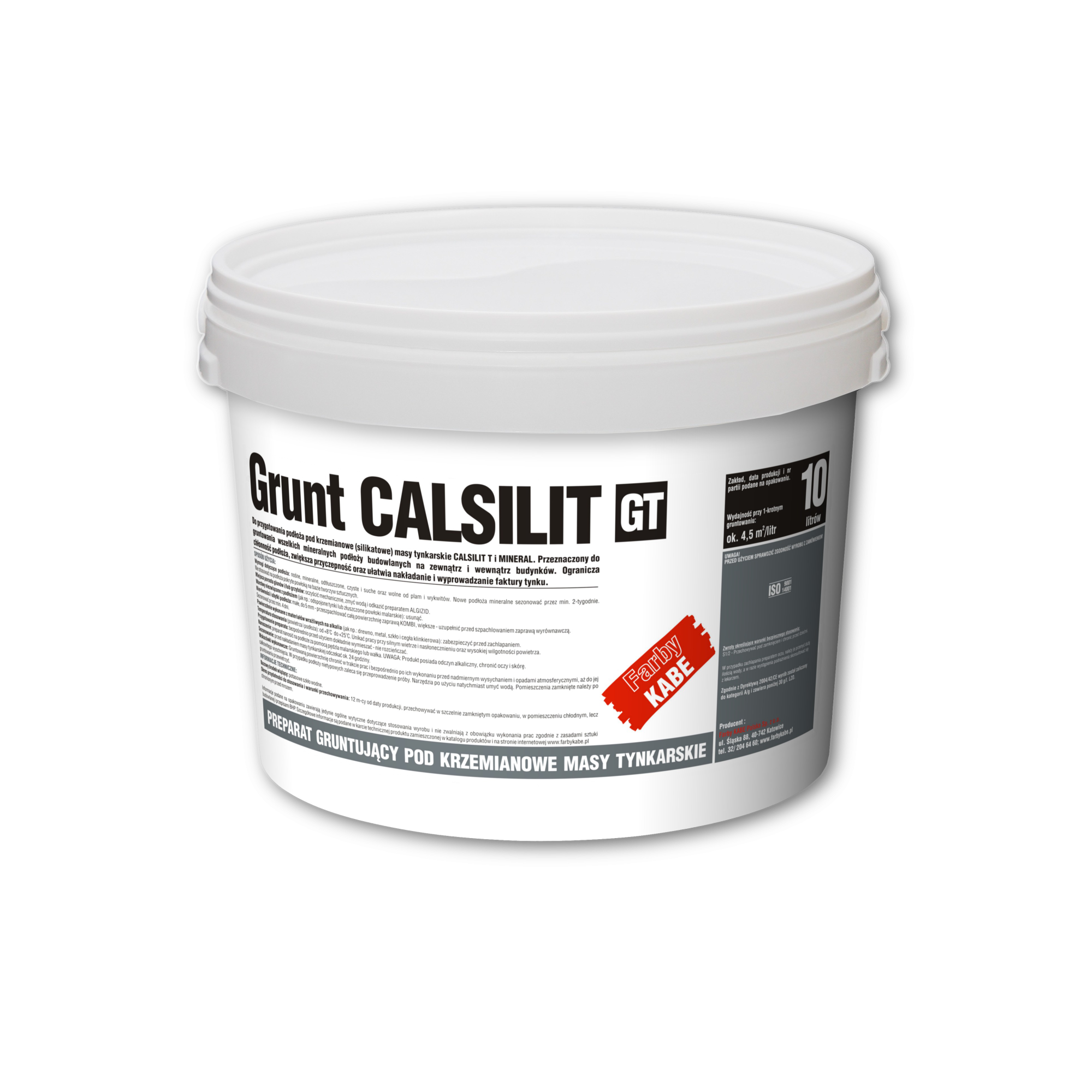 Calsilit GT - Грунтовочный препарат под силикатные штукатурки
